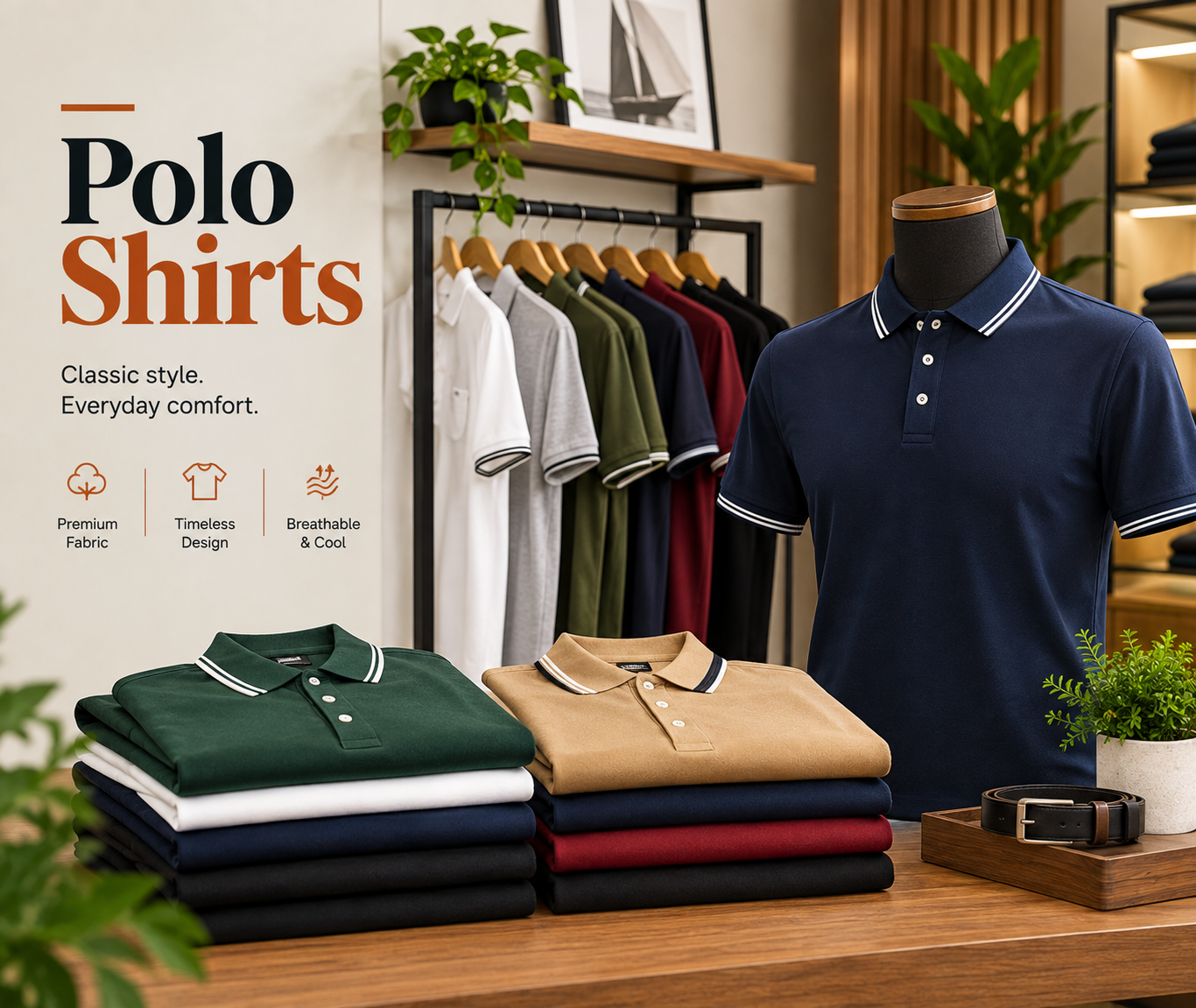 Polo shirts